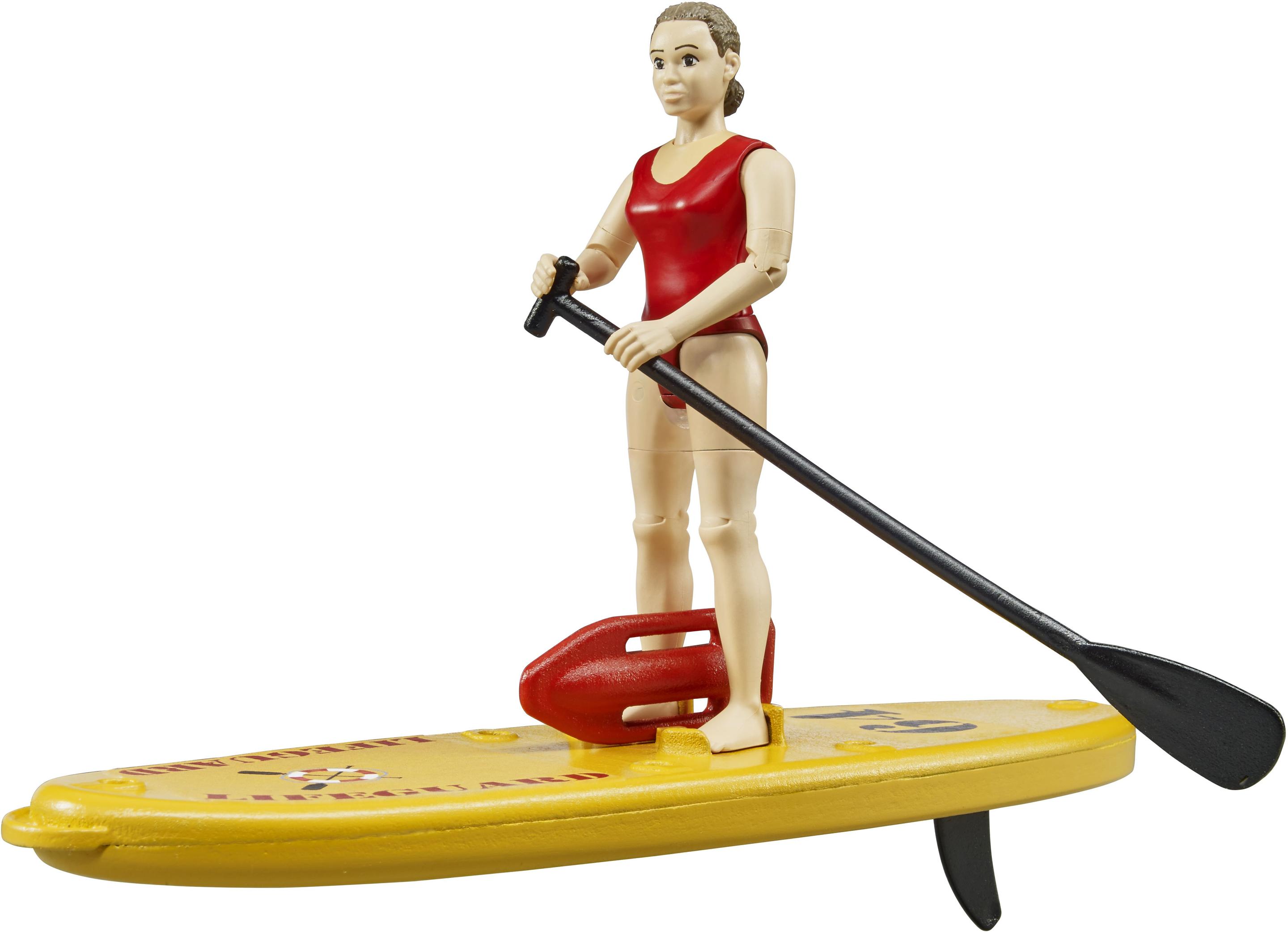 Produktbild BRUDER - bworld Life Guard mit Stand up Paddle 7 von 8
