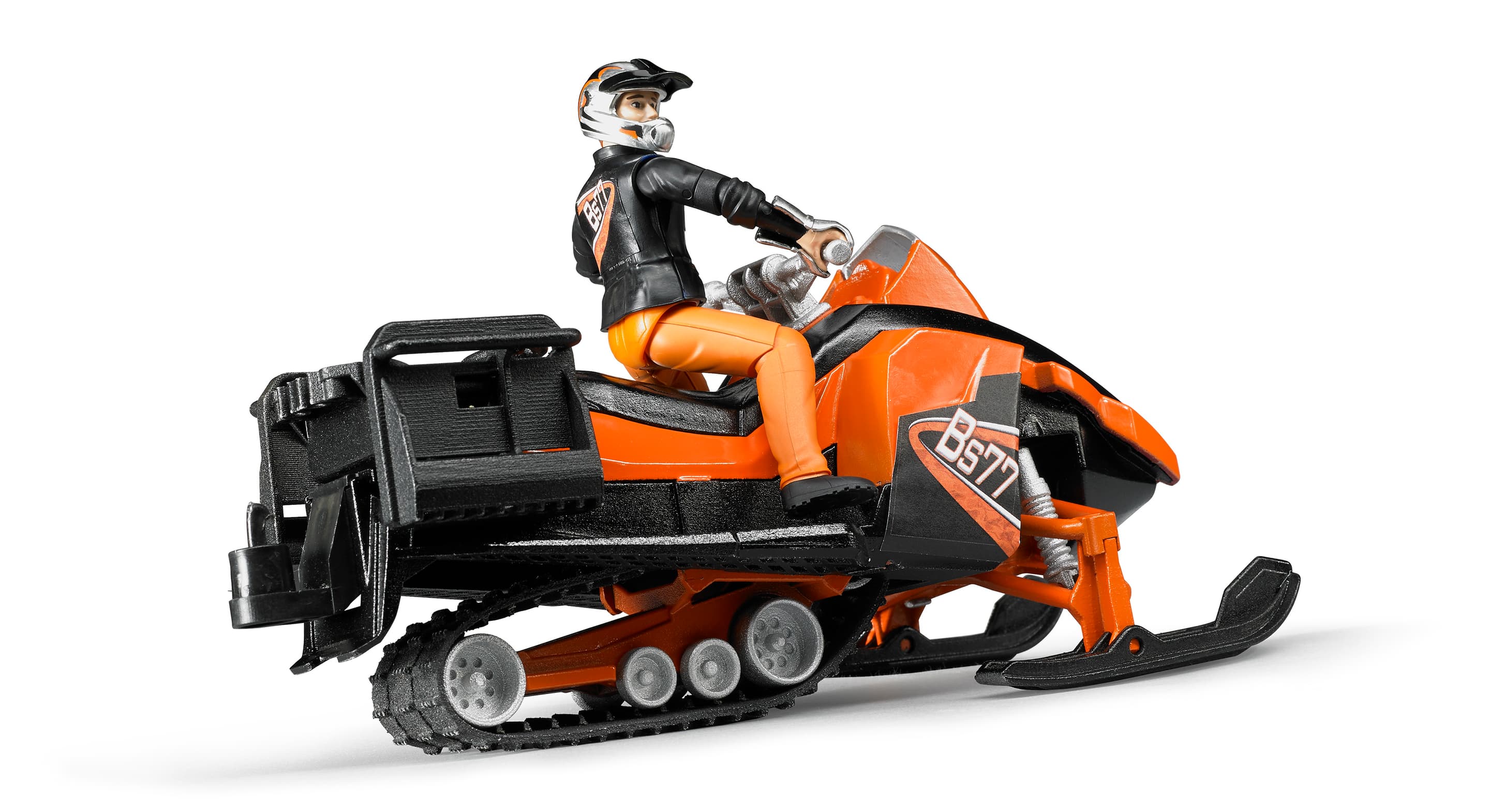Produktbild BRUDER - Snowmobil mit Fahrer und Ausstattung 63101 2 von 3
