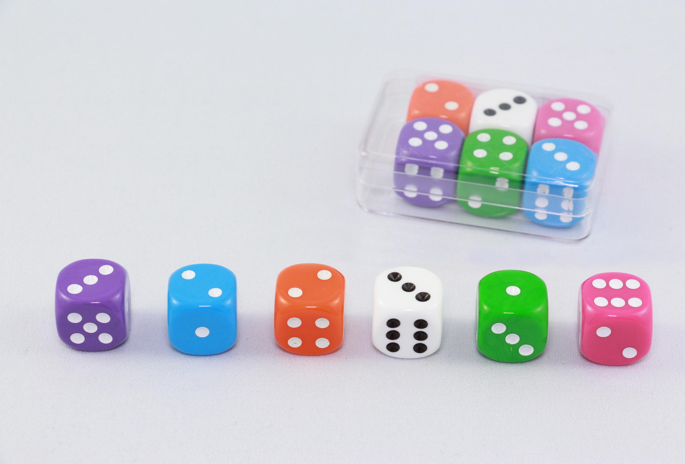 Weible Spiele - 6 Würfel Uni M1
