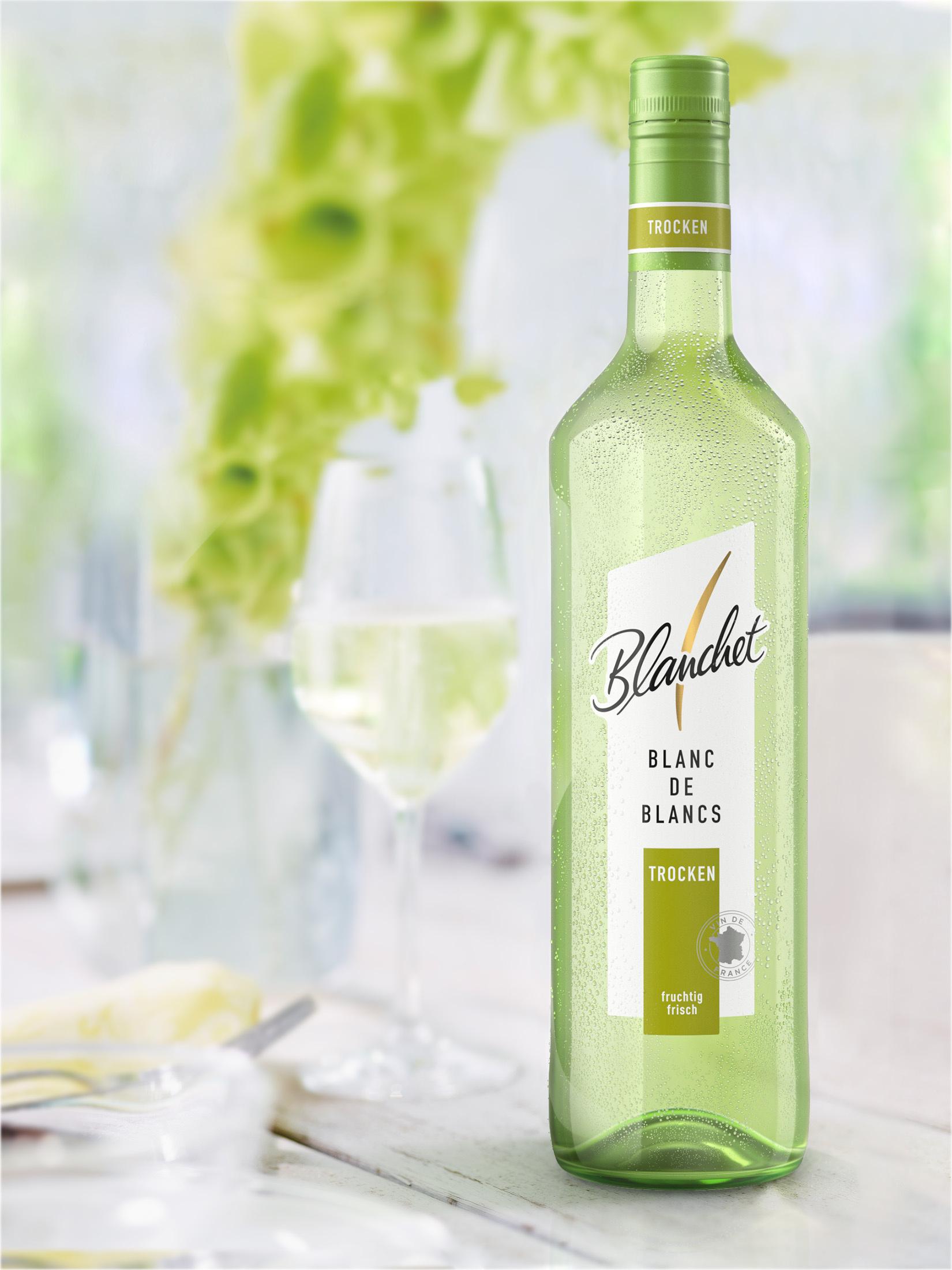 Produktbild Blanchet 0,75l Blanc de Blancs Trocken, 0,75 Liter 3 von 4
