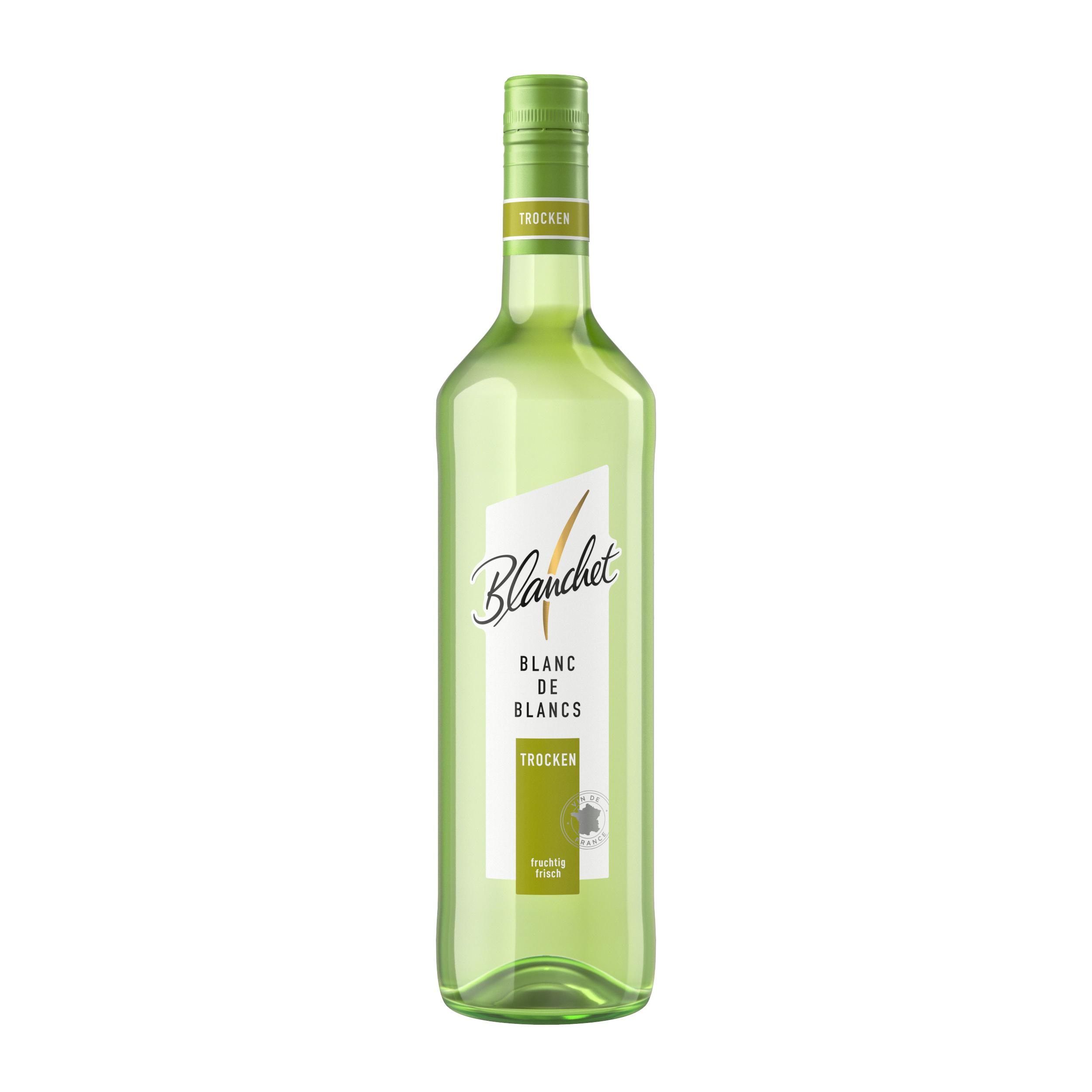 Blanchet 0,75l Blanc de Blancs Trocken, 0,75 Liter