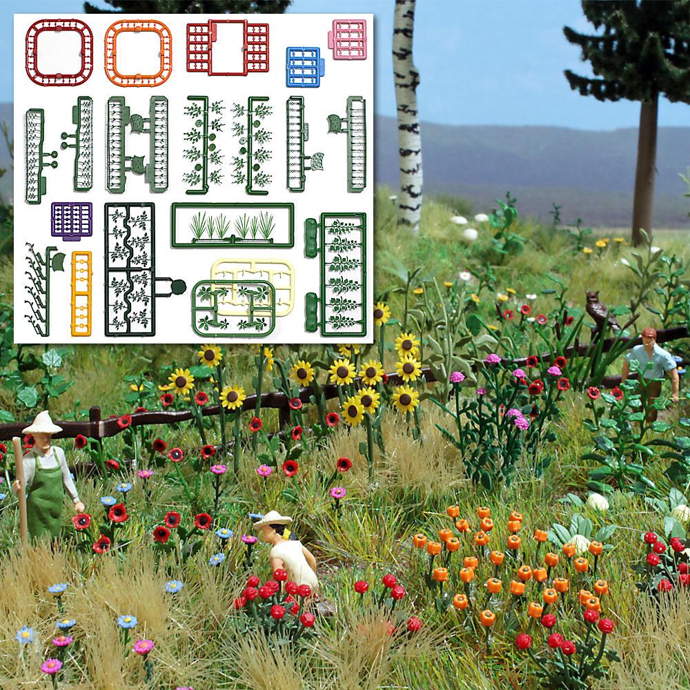 Produktbild BUSCH 1258 H0 - Natur Pur Blumen- und Pflanzen-Set 2 von 2