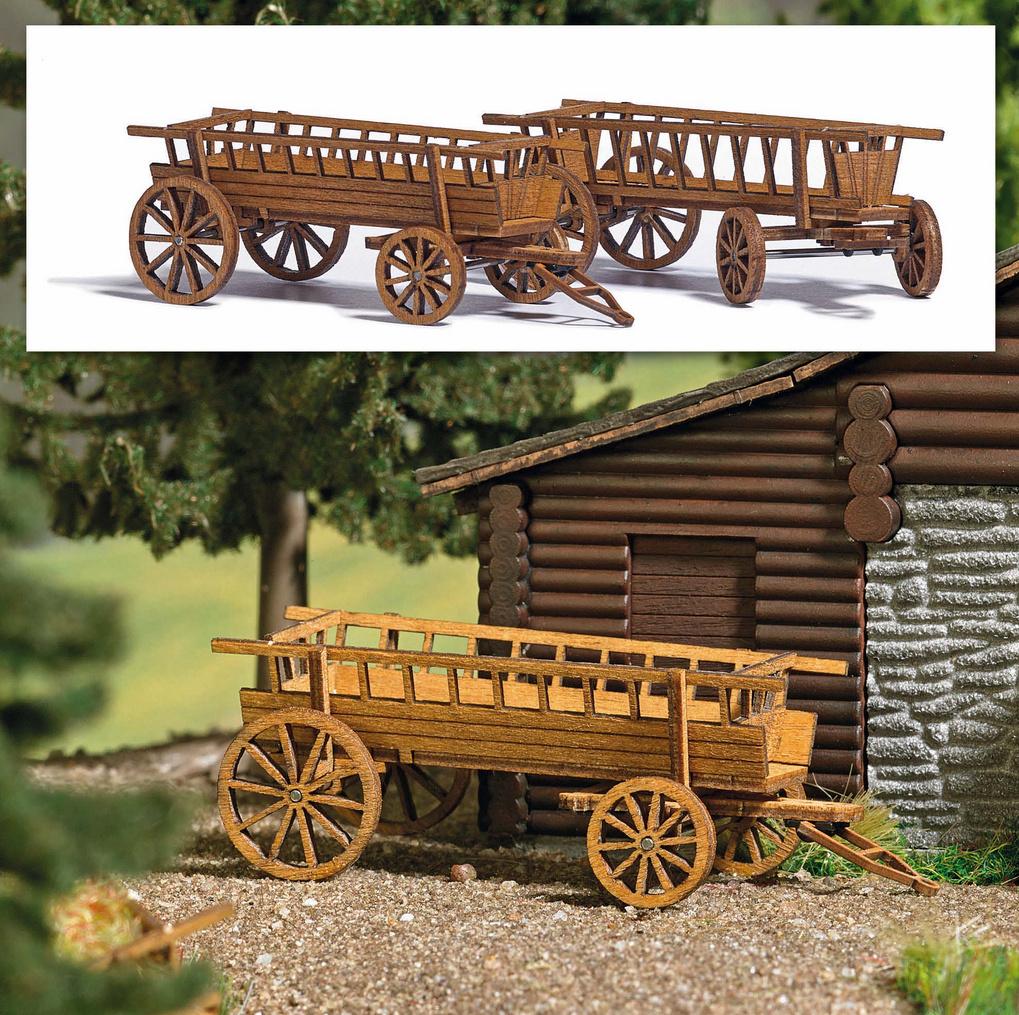 BUSCH 1385 H0 - Heuwagen