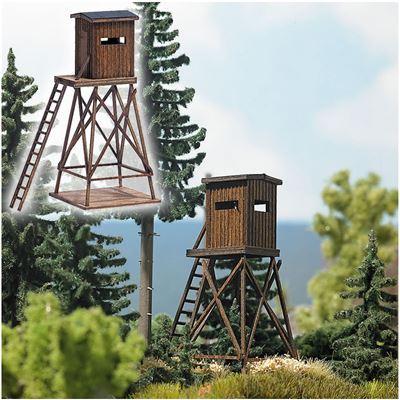 BUSCH 1496 H0 - Hochsitz aus Echtholz