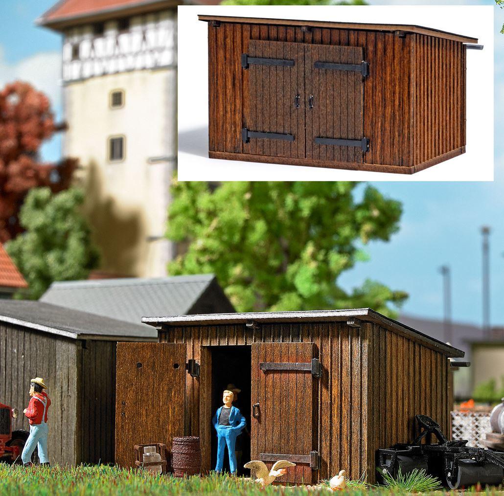 BUSCH 1594 H0 - Holzschuppen