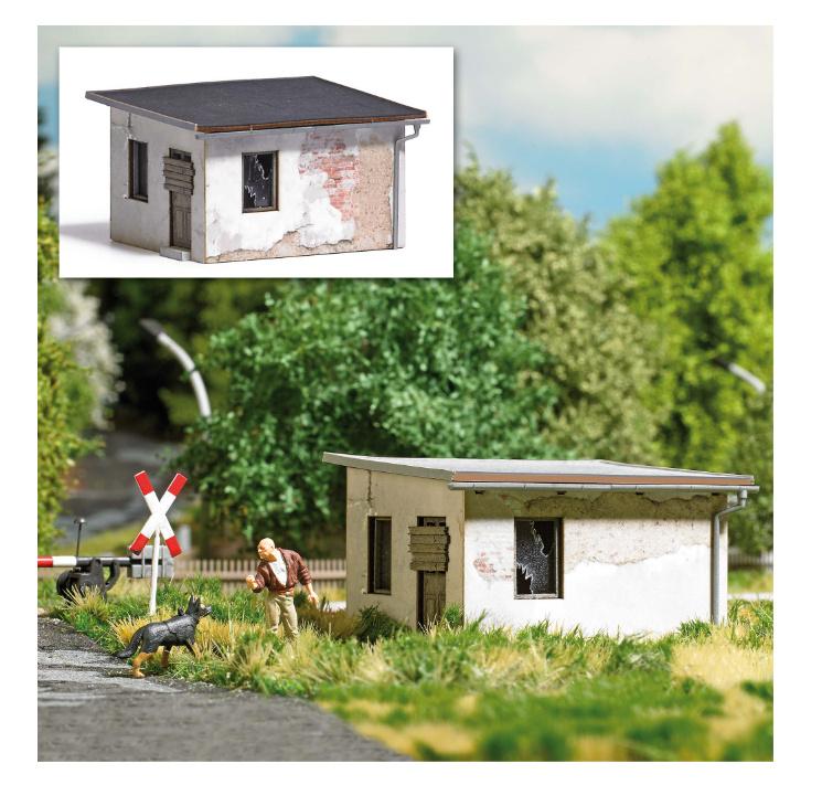 BUSCH 1952 H0 Alter Schrankenposten