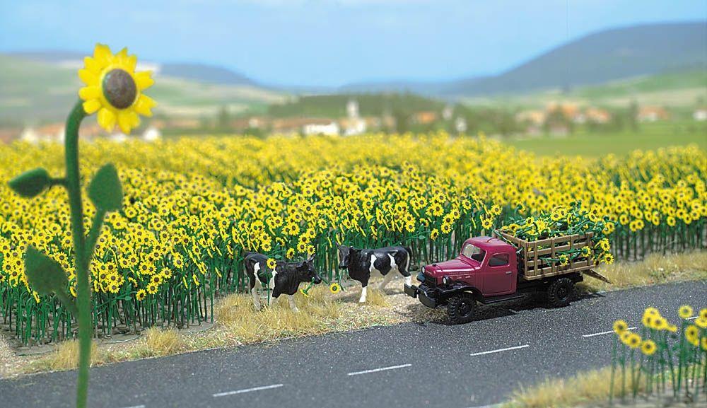 BUSCH 6003 H0 - Sonnenblumenfeld