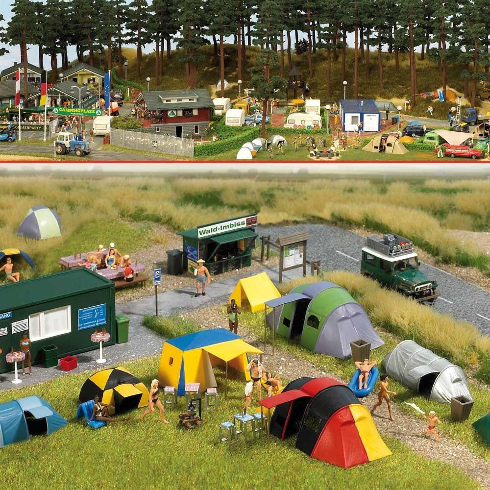 BUSCH 6044  H0 - Camping-Platz