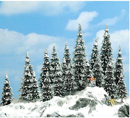BUSCH 6466 H0 - Schneetannen 20 St. Spur H0