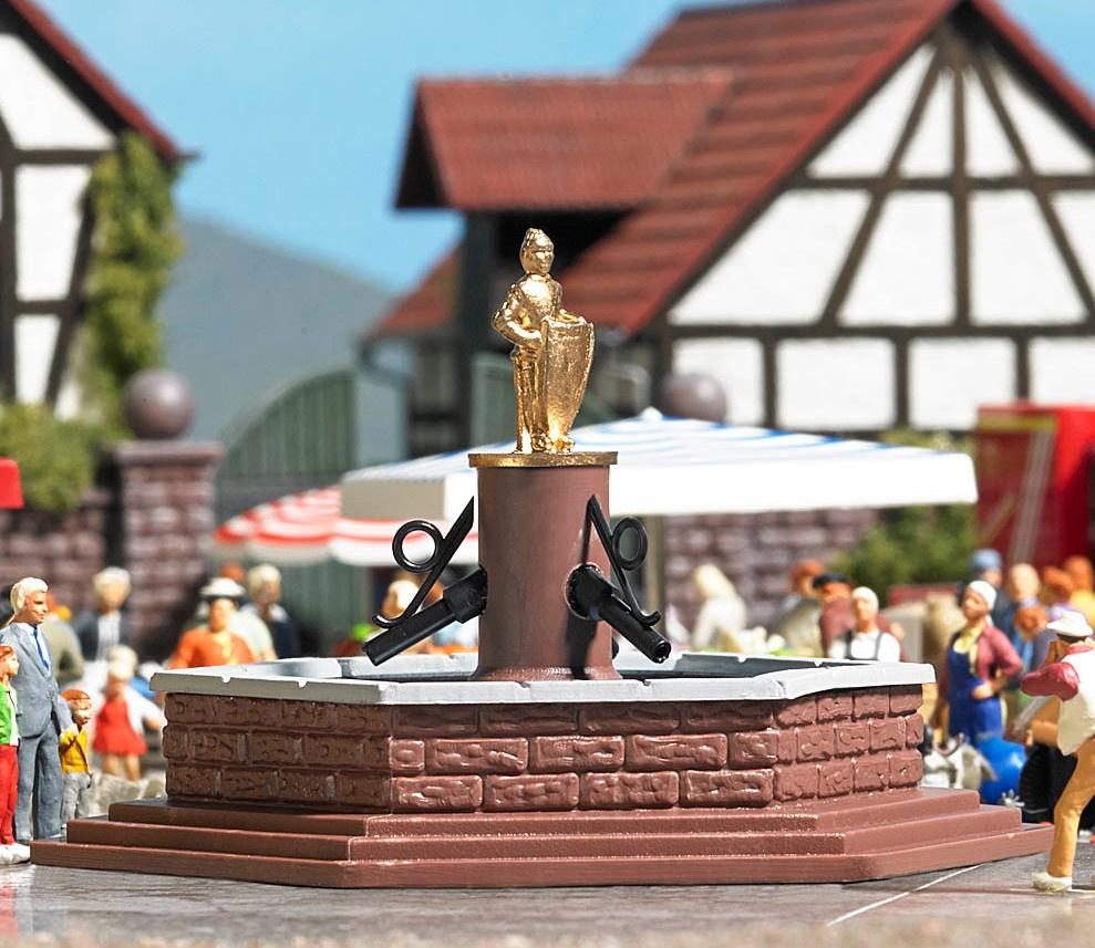BUSCH 7728 H0 - Mini-Welt: Marktbrunnen