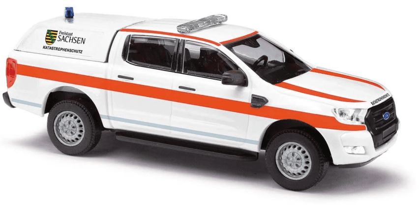 BUSCH 52831 H0 Ford Ranger, DRK Wasserwacht