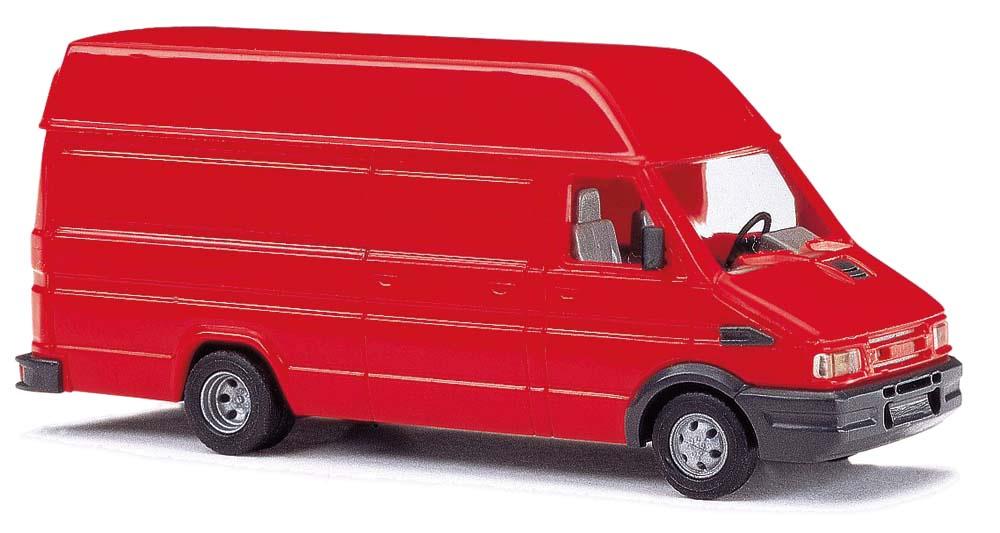 BUSCH 89114 1:87 Iveco Kastenwagen, rot