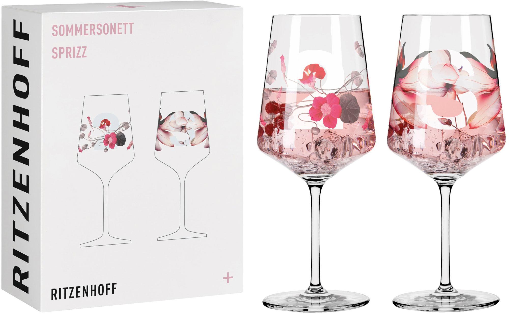 RITZENHOFF Sommersonett  Aperitifglas-Set #3, #4 Von Xavier Esclusa Trias