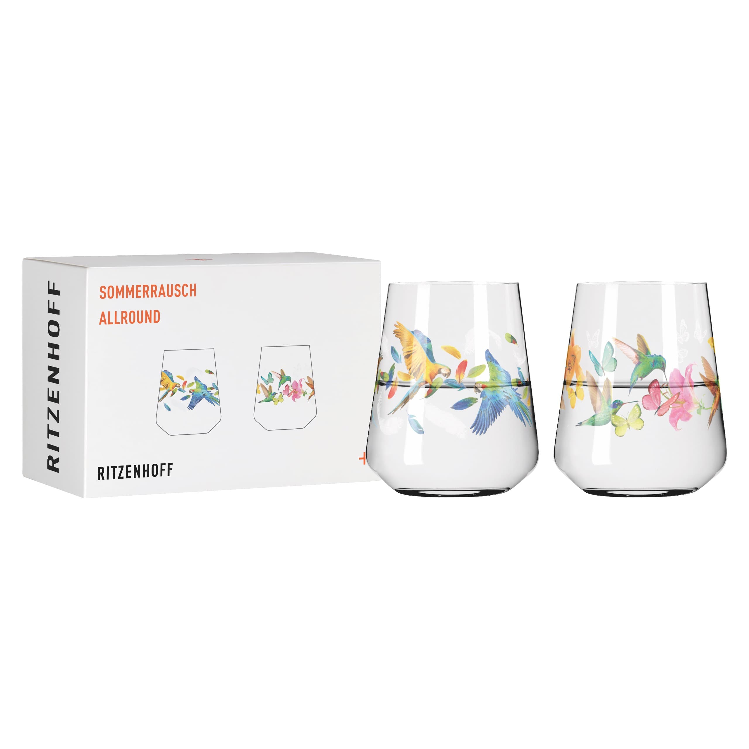 RITZENHOFF Sommerrausch Aperitifglas Set #3 #4 von A. Loibner F25