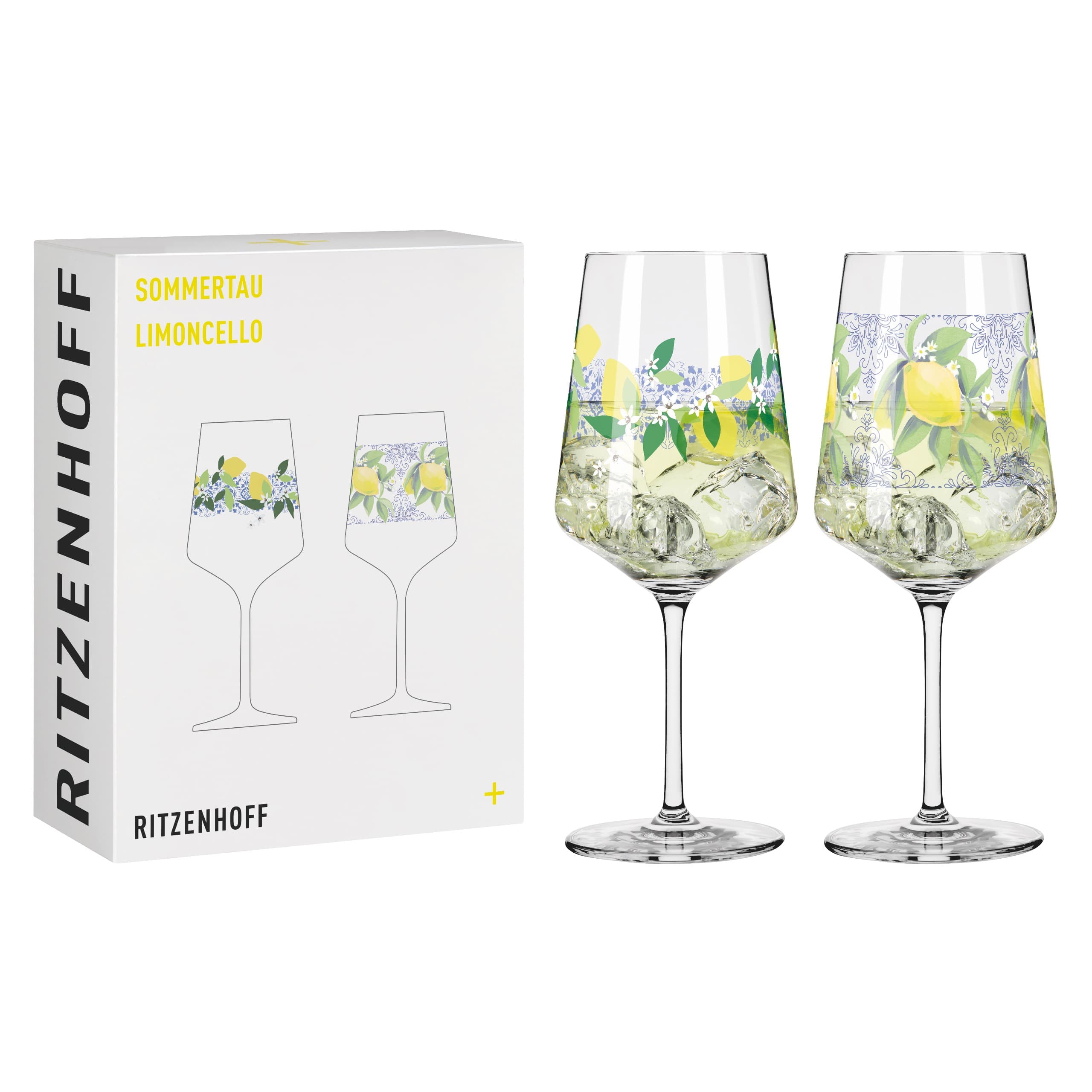 RITZENHOFF Sommertau Aperitifglas Set #21 #22 von Rea Behnke F25