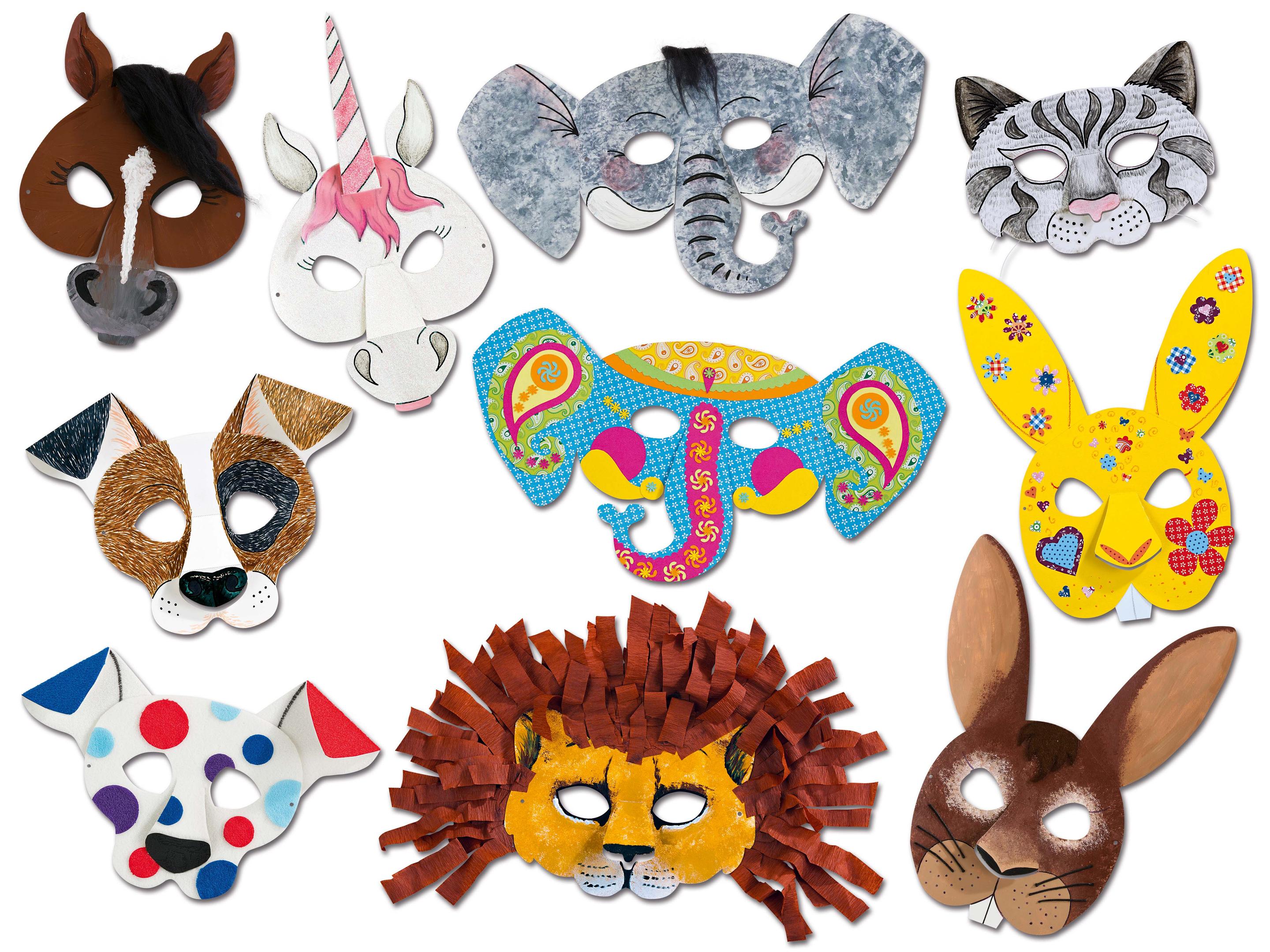 Produktbild folia Kindermasken Tiermotive 3 von 3