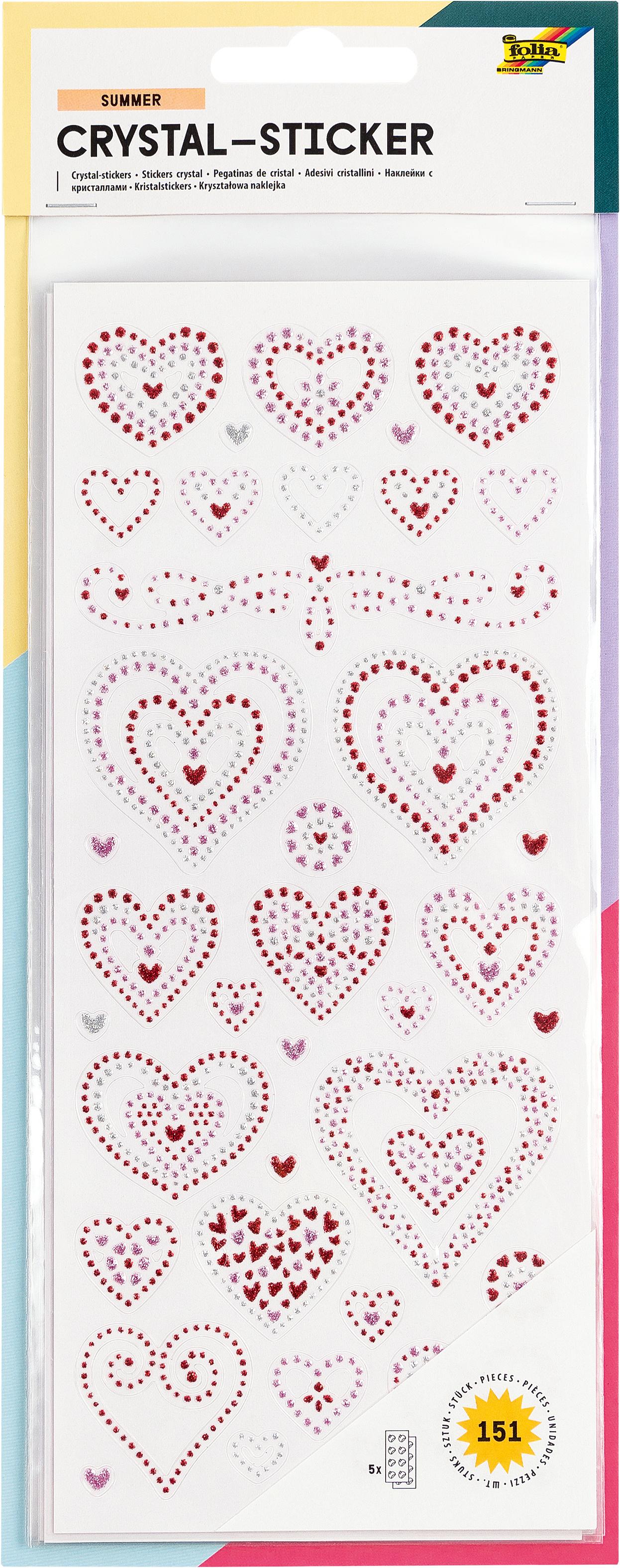 folia Crystal-Sticker Sommer
