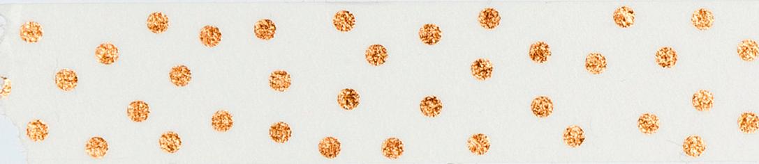 Produktbild folia washi-Tape Hotfoil Dots rose-gold 2 von 2