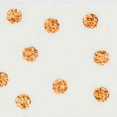 folia washi-Tape Hotfoil Dots rose-gold