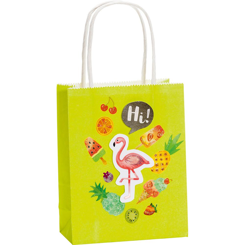 Produktbild folia Glitzer-Sticker Exotic 10 x 23cm 2 von 3