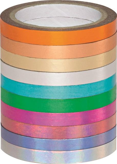 folia Washi Tape Hotfoil 10er-Set