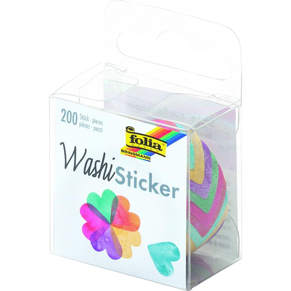 folia Washi-Sticker Herzen