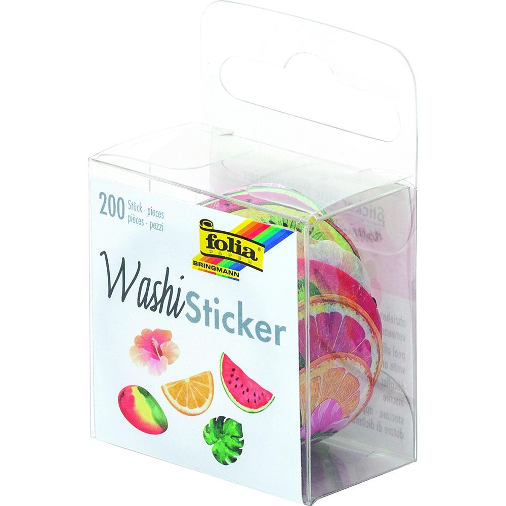 folia Washi-Sticker Tropical