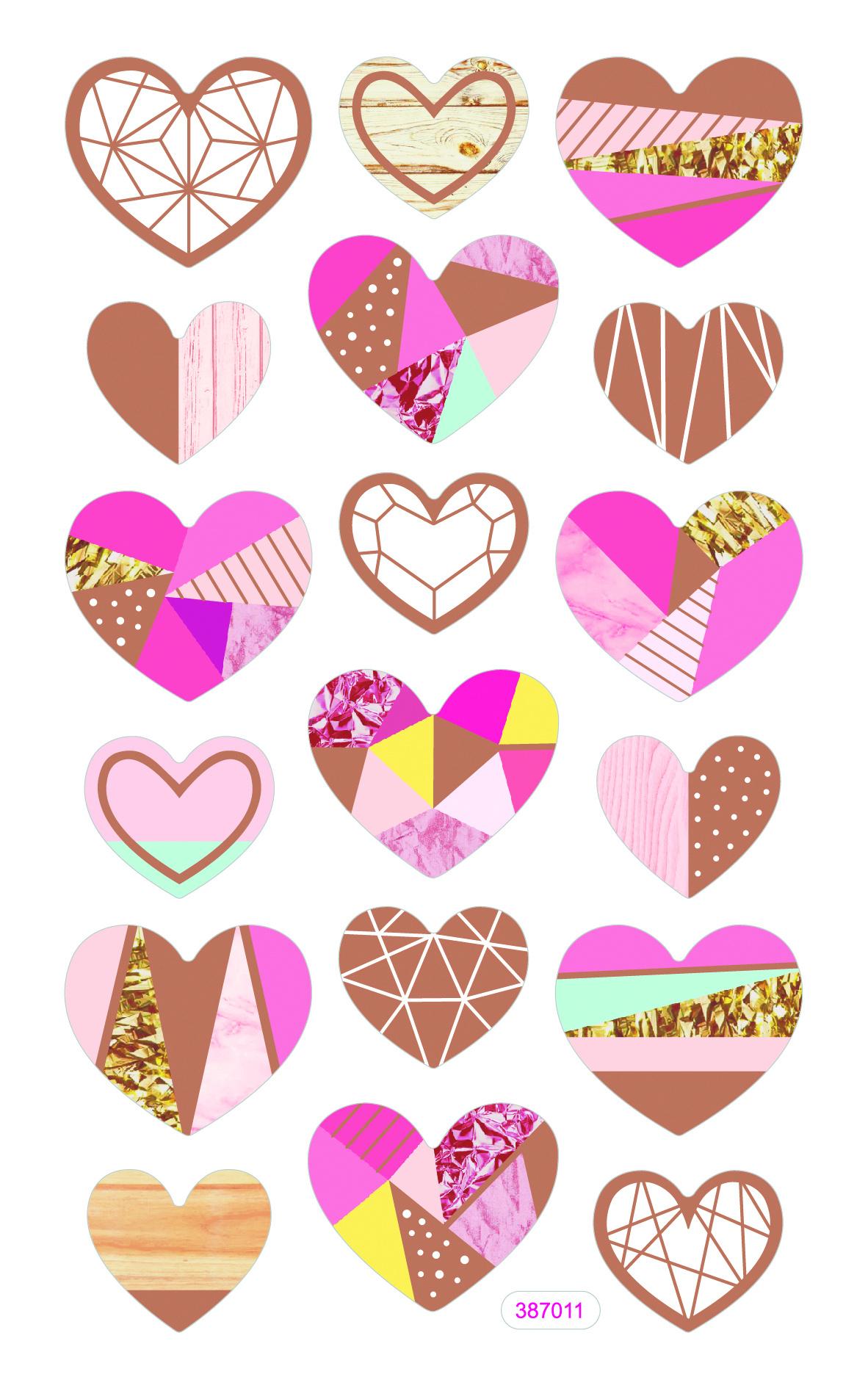 Produktbild folia Soft-Sticker PASTEL 2 Blatt 33 Sticker 2 von 4