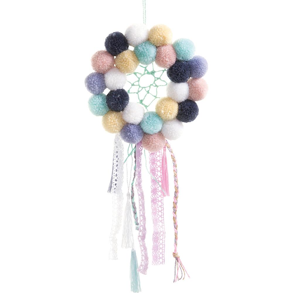 Produktbild folia Woll-Pompons pastell 24 Stück 2 von 2