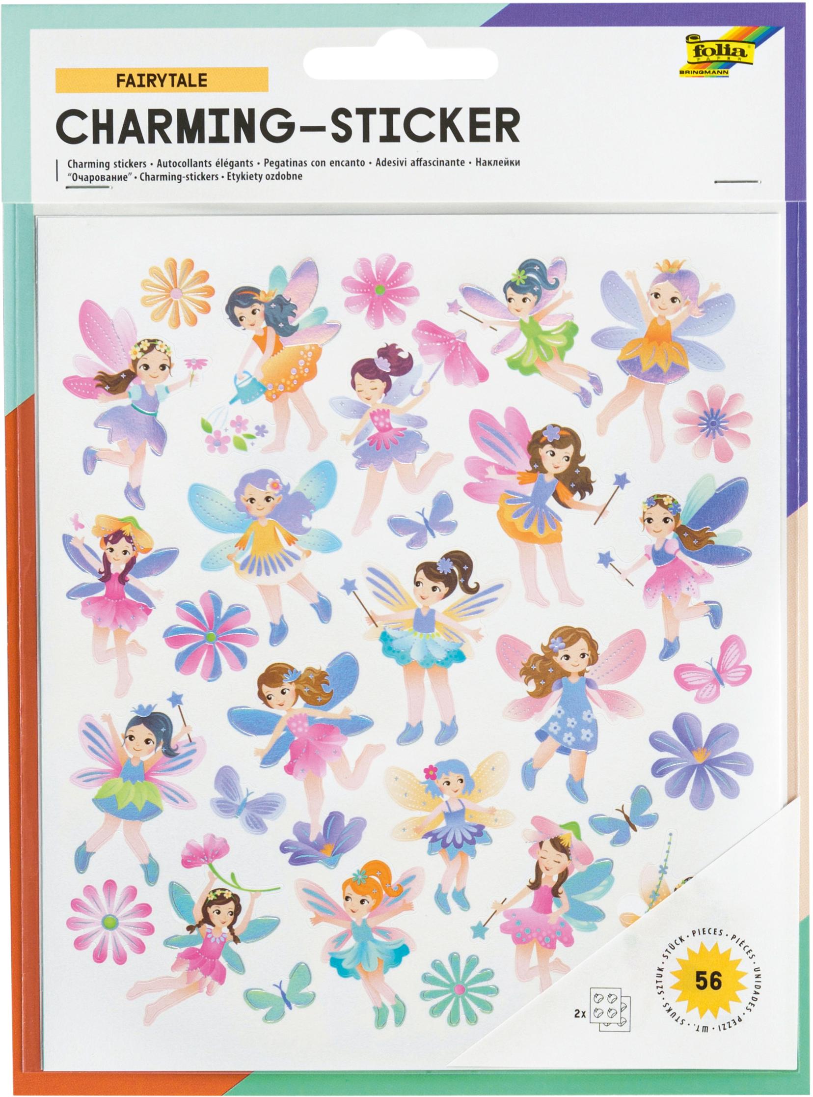 folia Charming Sticker FAIRYTALE 2 Blatt