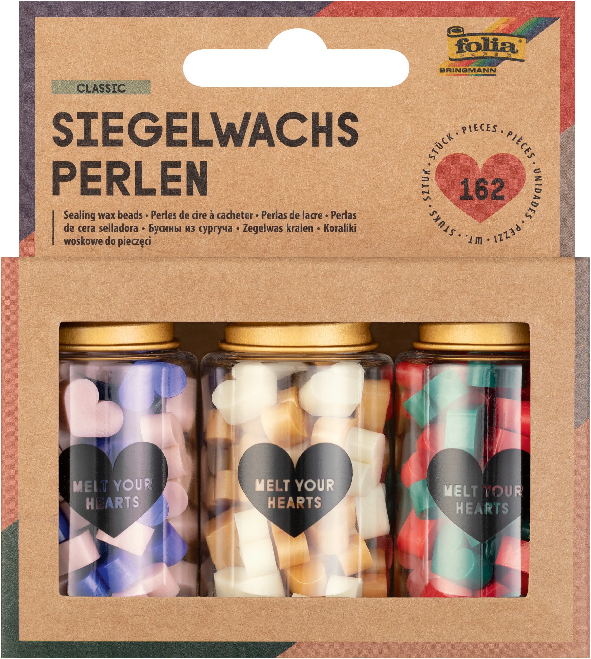 folia Siegelwachs Perlen CLASSIC