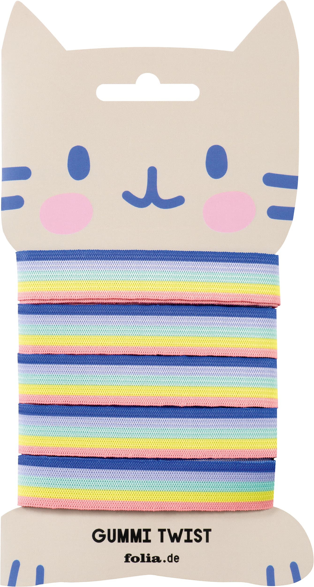 folia Gummi-Twist RAINBOW, 4m