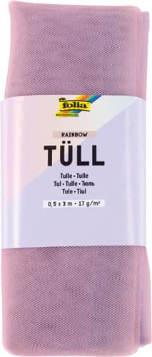 folia Tüll-Stoff, regenbogen