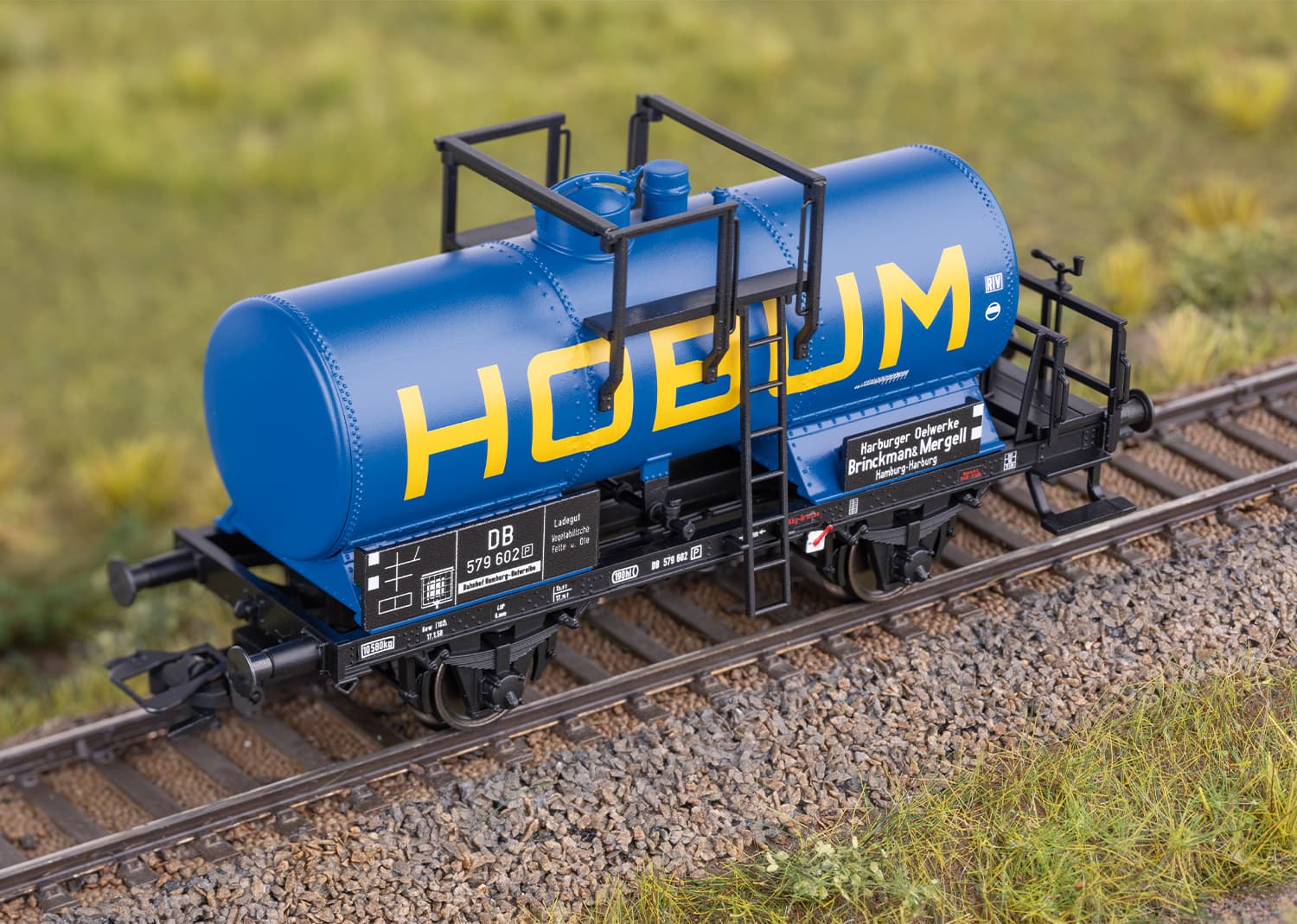 Produktbild Märklin 00719 H0 Display Kesselwagen mit zwei Radsätzen 4 von 6