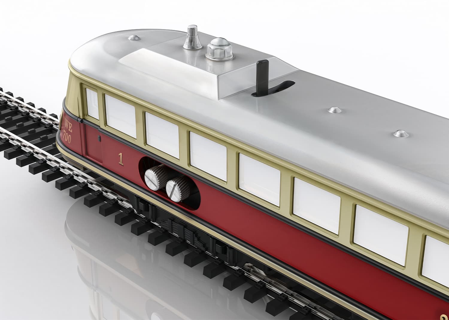 Produktbild Märklin 18050 H0 Replika-Triebwagen TWE 700 4 von 6