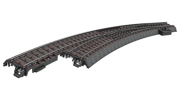 Märklin 24771 - Bogenweiche links C-Gleis H0