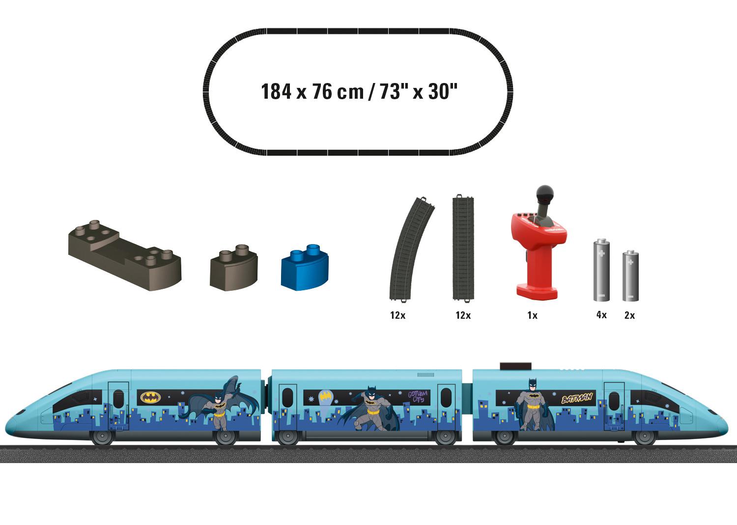 Produktbild Märklin 29345 - H0 Märklin my world - Startpackung"Batman" 2 von 2