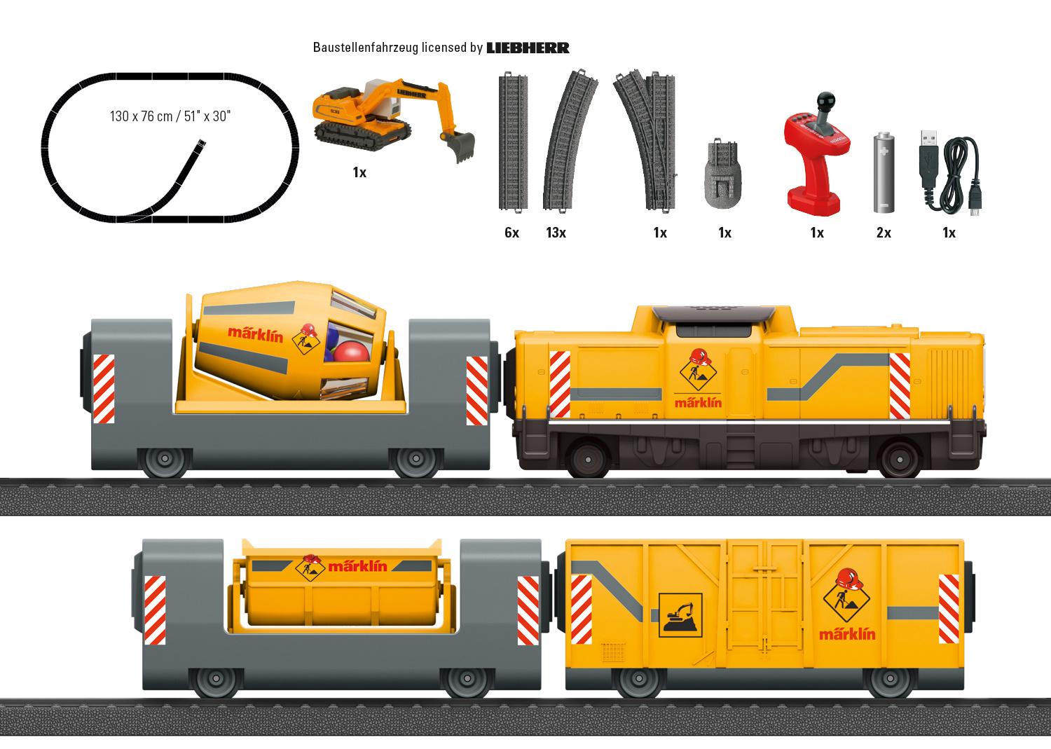 Produktbild Märklin 29346 - Märklin my world - Startpackung"Baustelle" 2 von 2