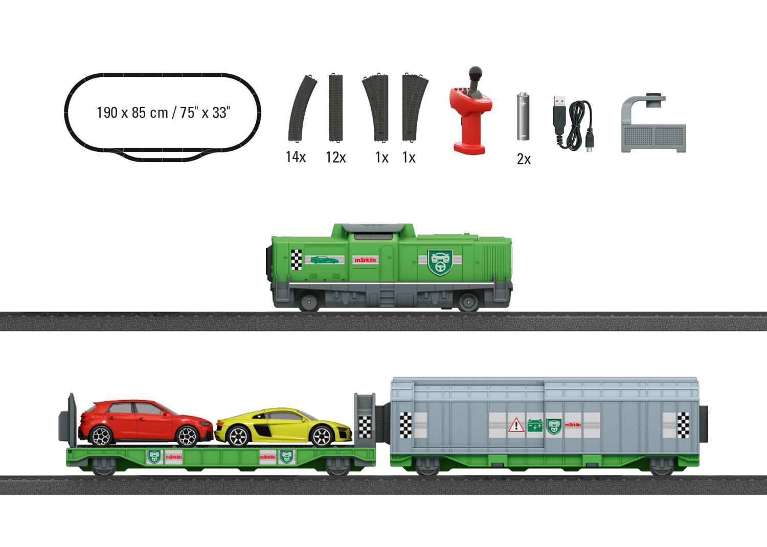 Märklin 29347 H0 Märklin my world - Startpackung"Autotransport"