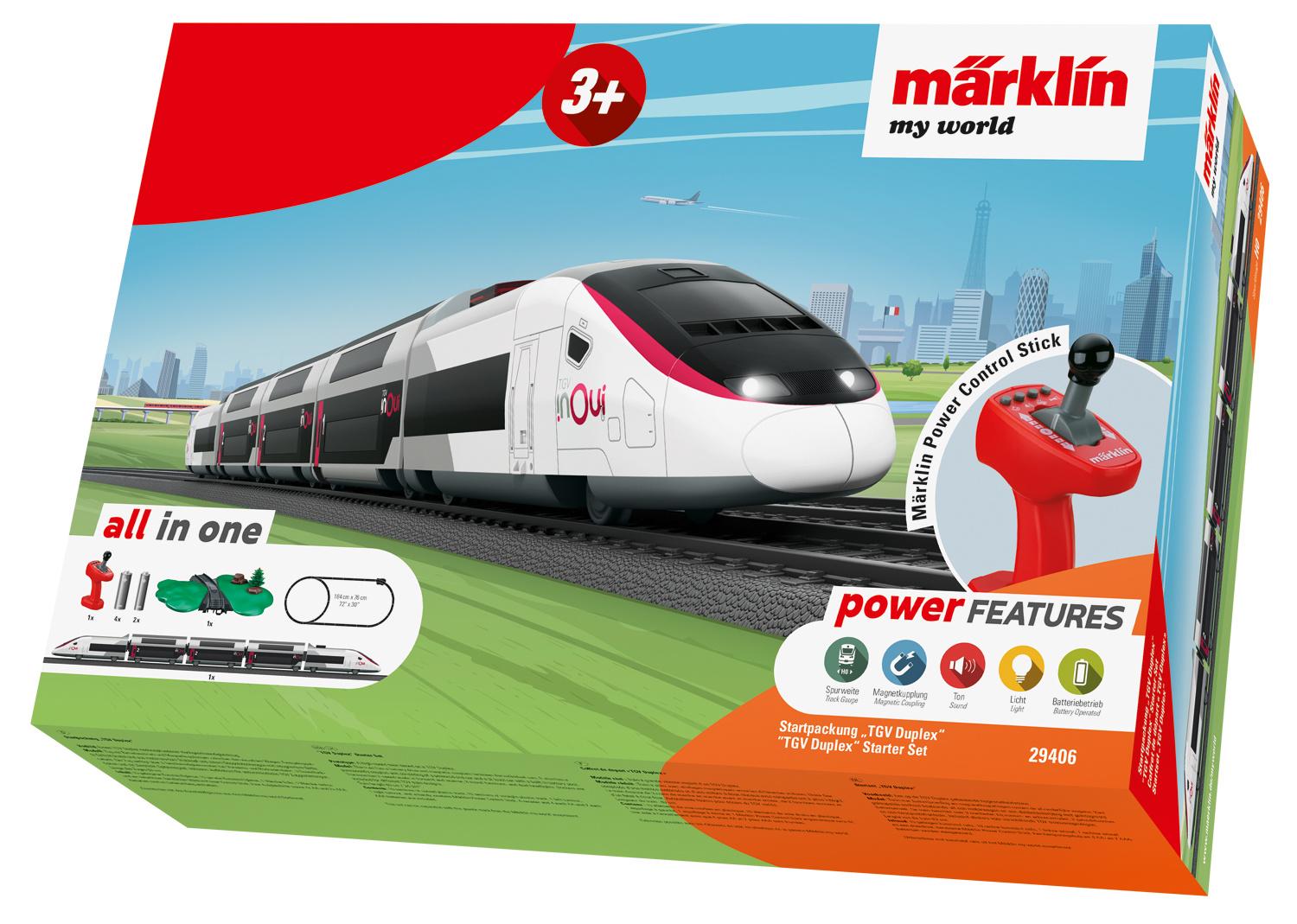 Produktbild Märklin 29406 - Märklin my world - Startpackung"TGV Duplex" 2 von 4