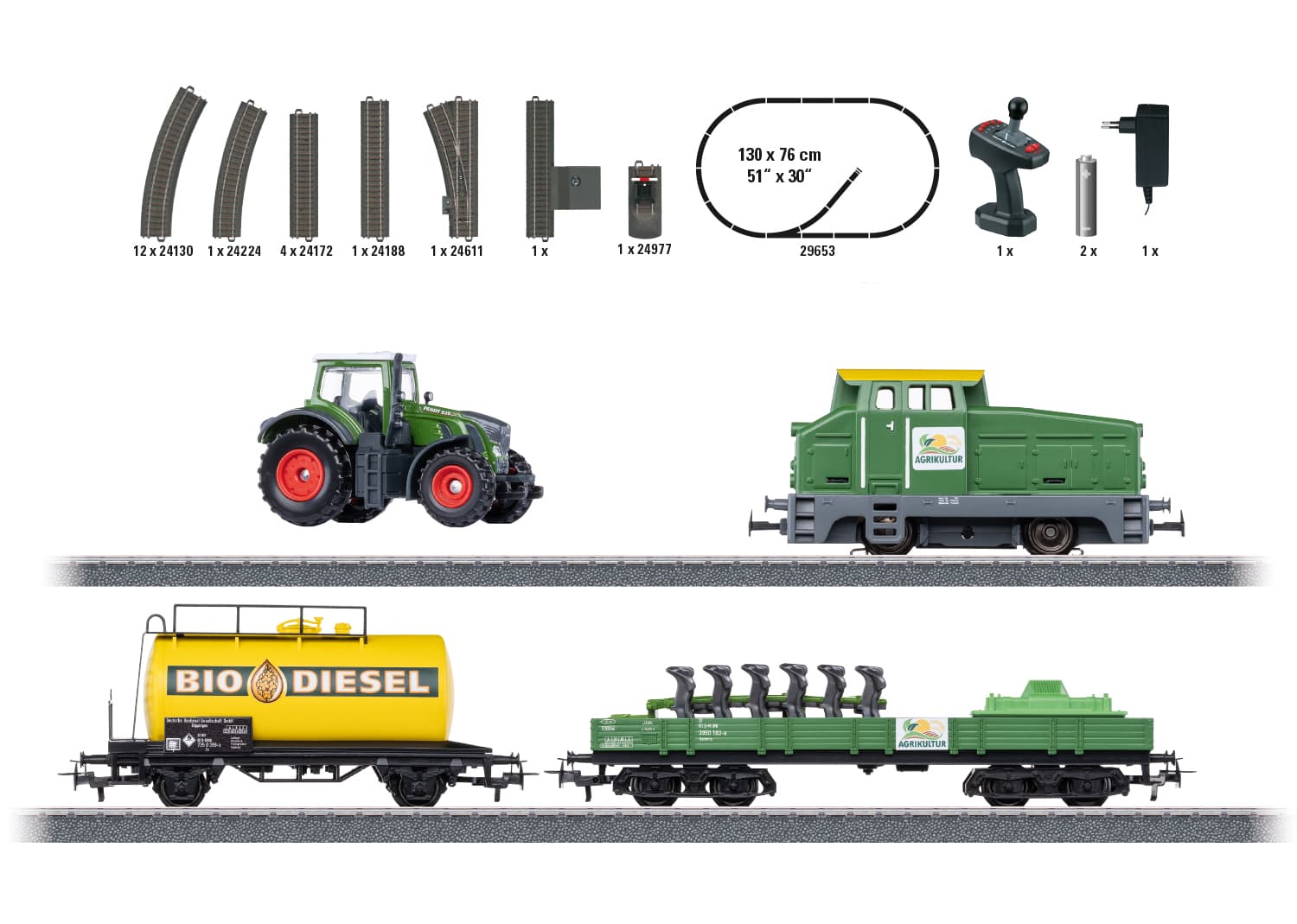 Produktbild Märklin 29653 H0 Märklin Start up - Startpackung "Landwirtschaftszug" 4 von 4
