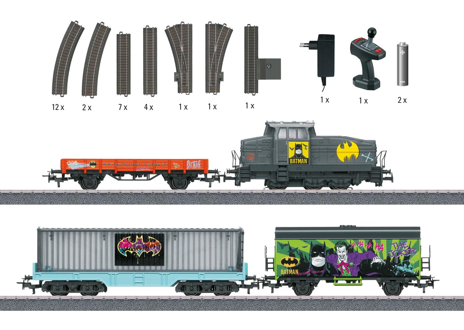 Produktbild Märklin 29828 - Märklin Start up - Startpackung"Batman" 2 von 2