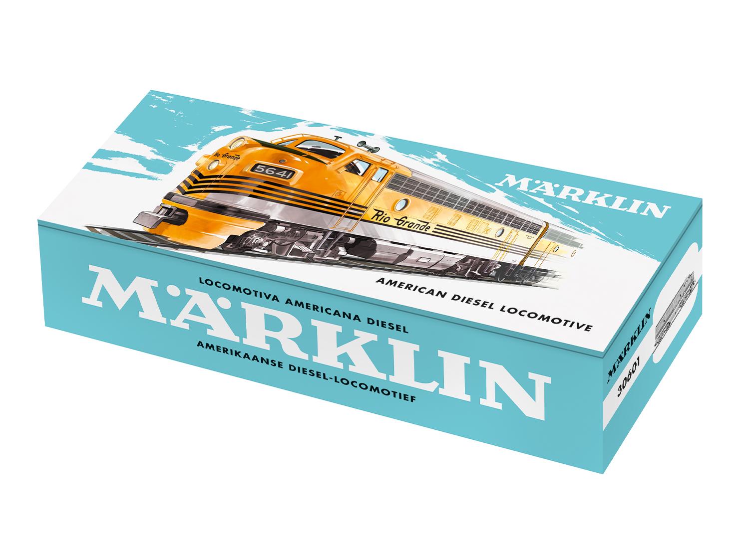 Märklin 30601 H0 Dieselelektrische US-Lokomotive F7