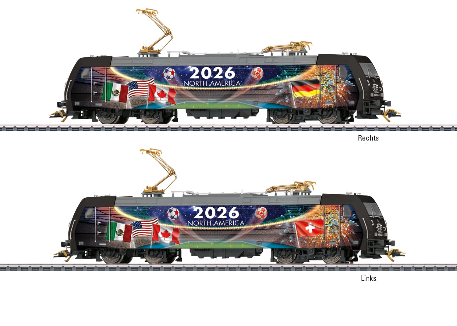 Märklin 36026 H0 Elektrolokomotive Baureihe 185.2 North America 2026  