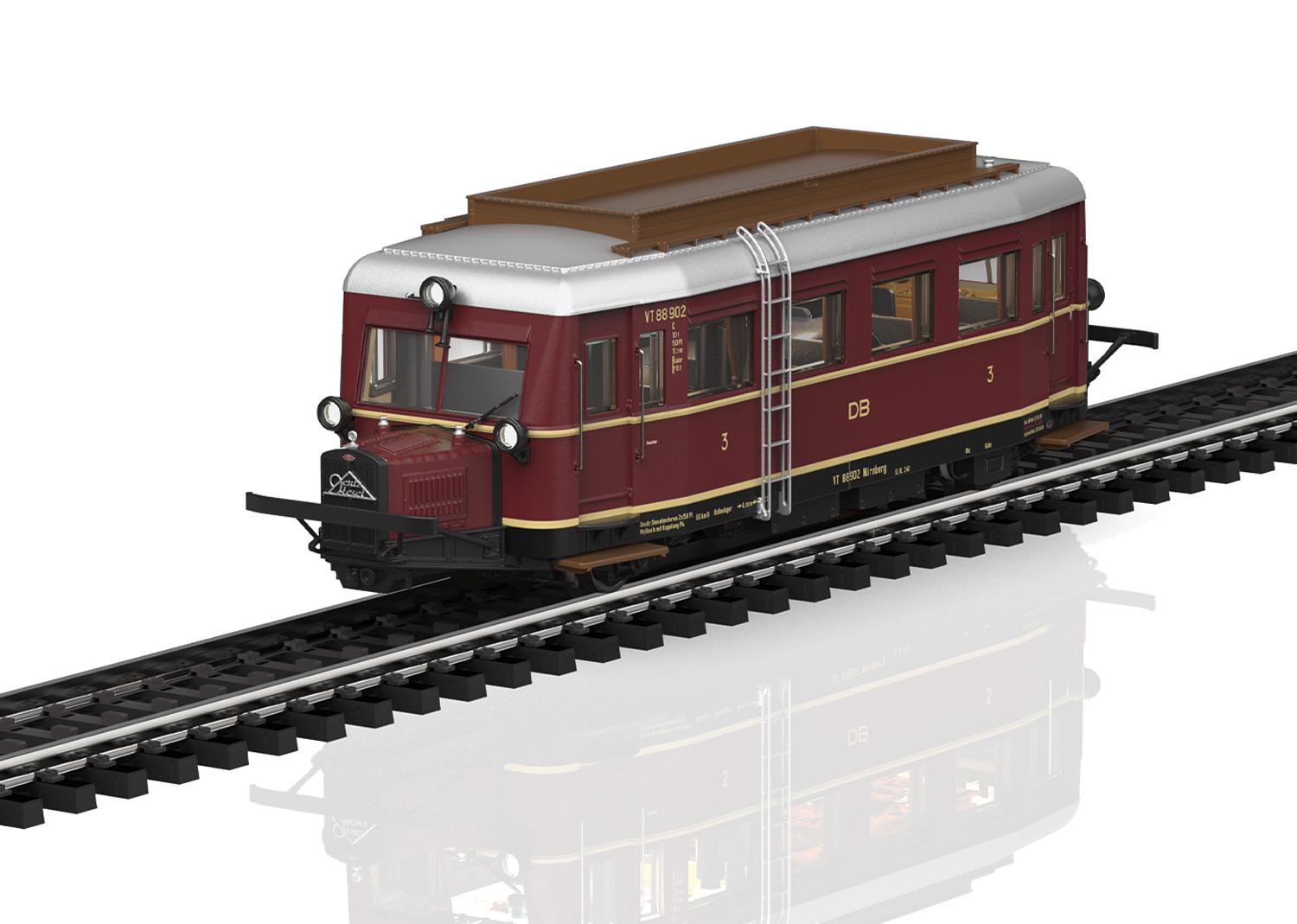 Märklin 38135 H0 Dieseltriebwagen Baureihe VT 88.9 - das "Schweineschnäuzchen"