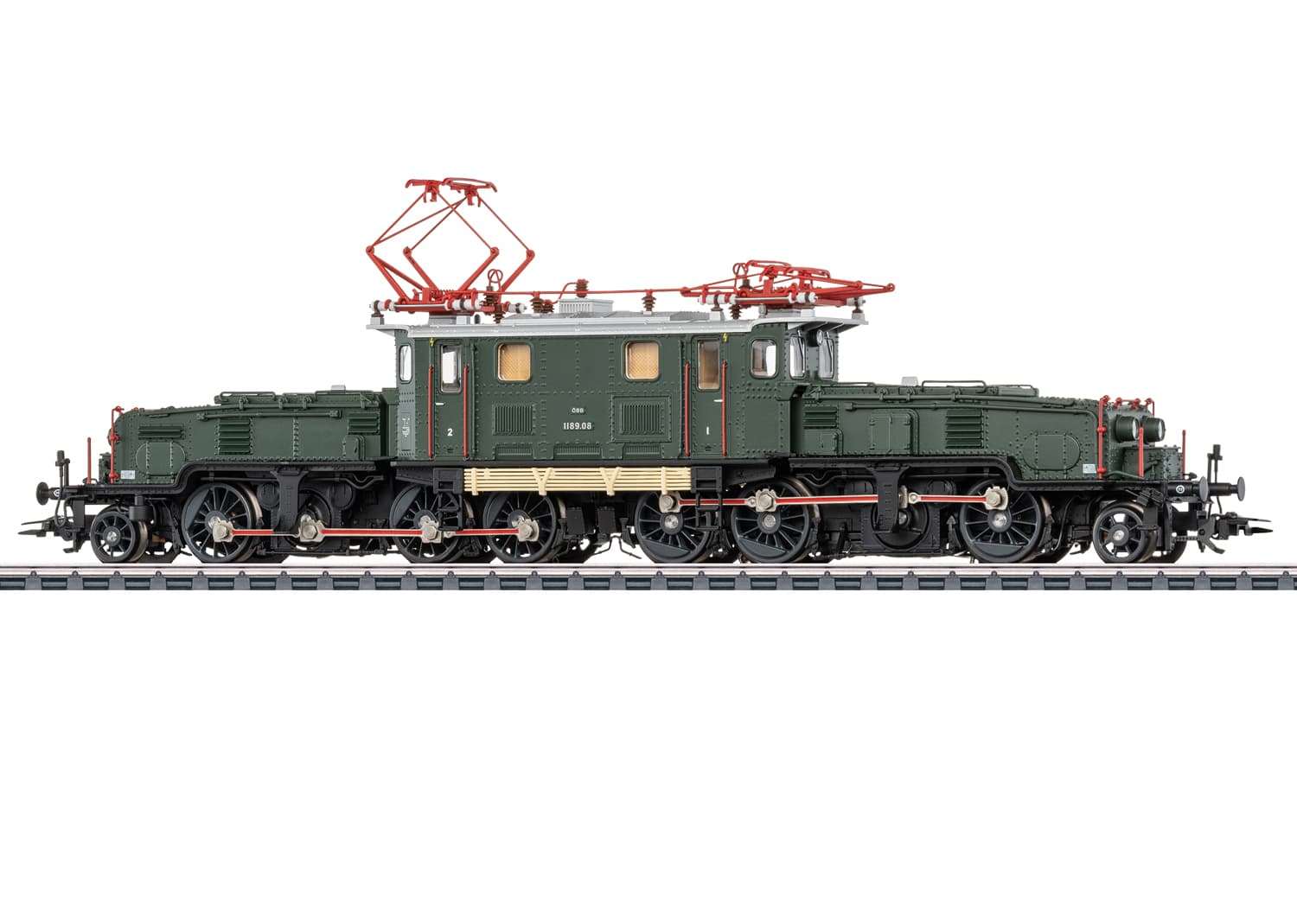 Märklin 39092 H0 Elektrolokomotive Reihe 1189 ÖBB Krokodil mit mfx+ Sound