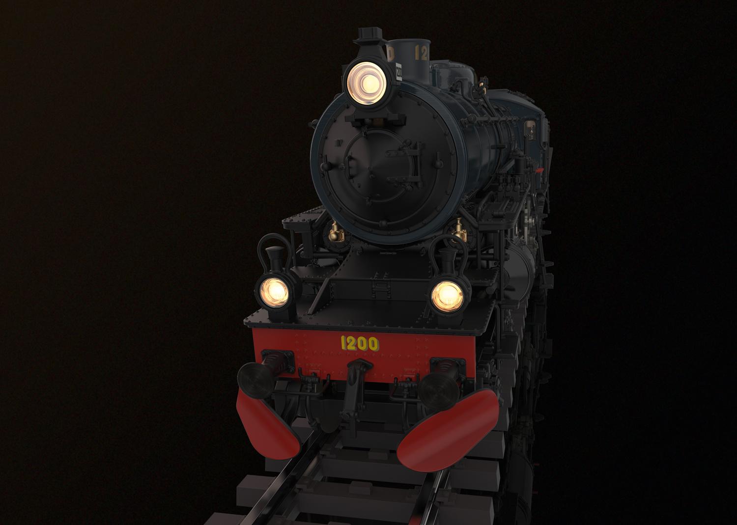 Produktbild Märklin 39490 - H0 Dampflokomotive F 1200 4 von 7