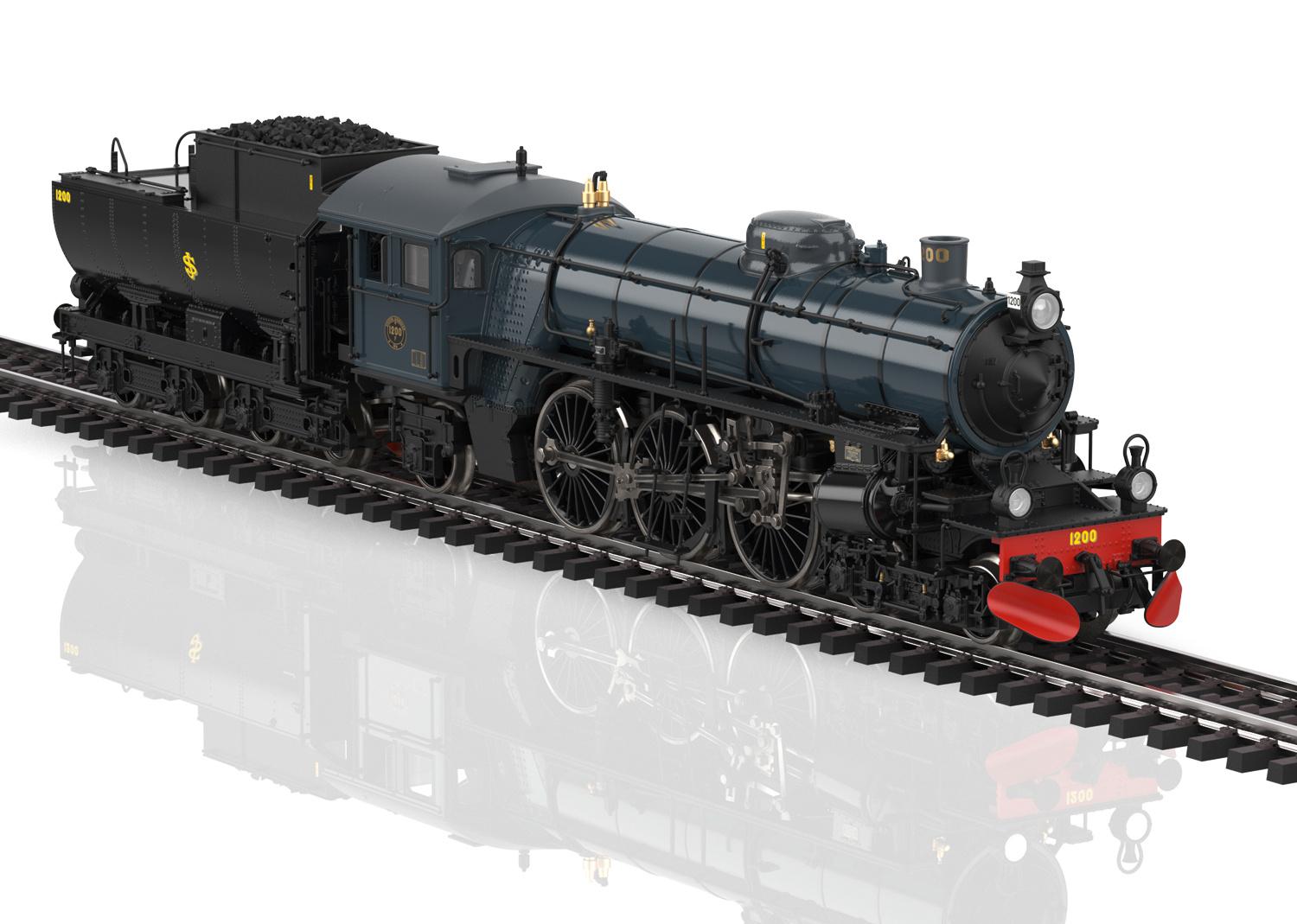 Produktbild Märklin 39490 - H0 Dampflokomotive F 1200 3 von 7
