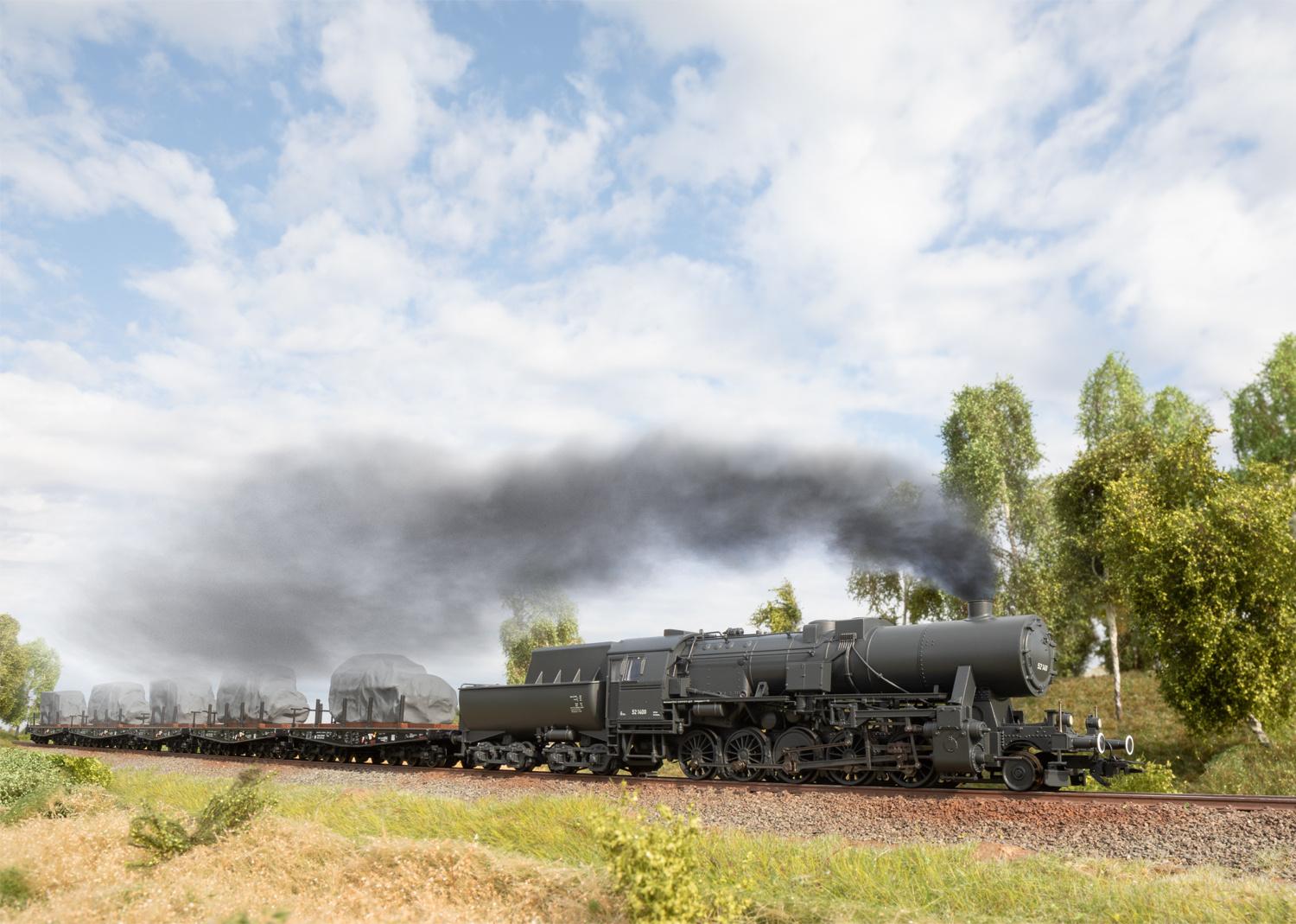 Produktbild Märklin 39532 - H0 Dampflokomotive Baureihe 52 8 von 11