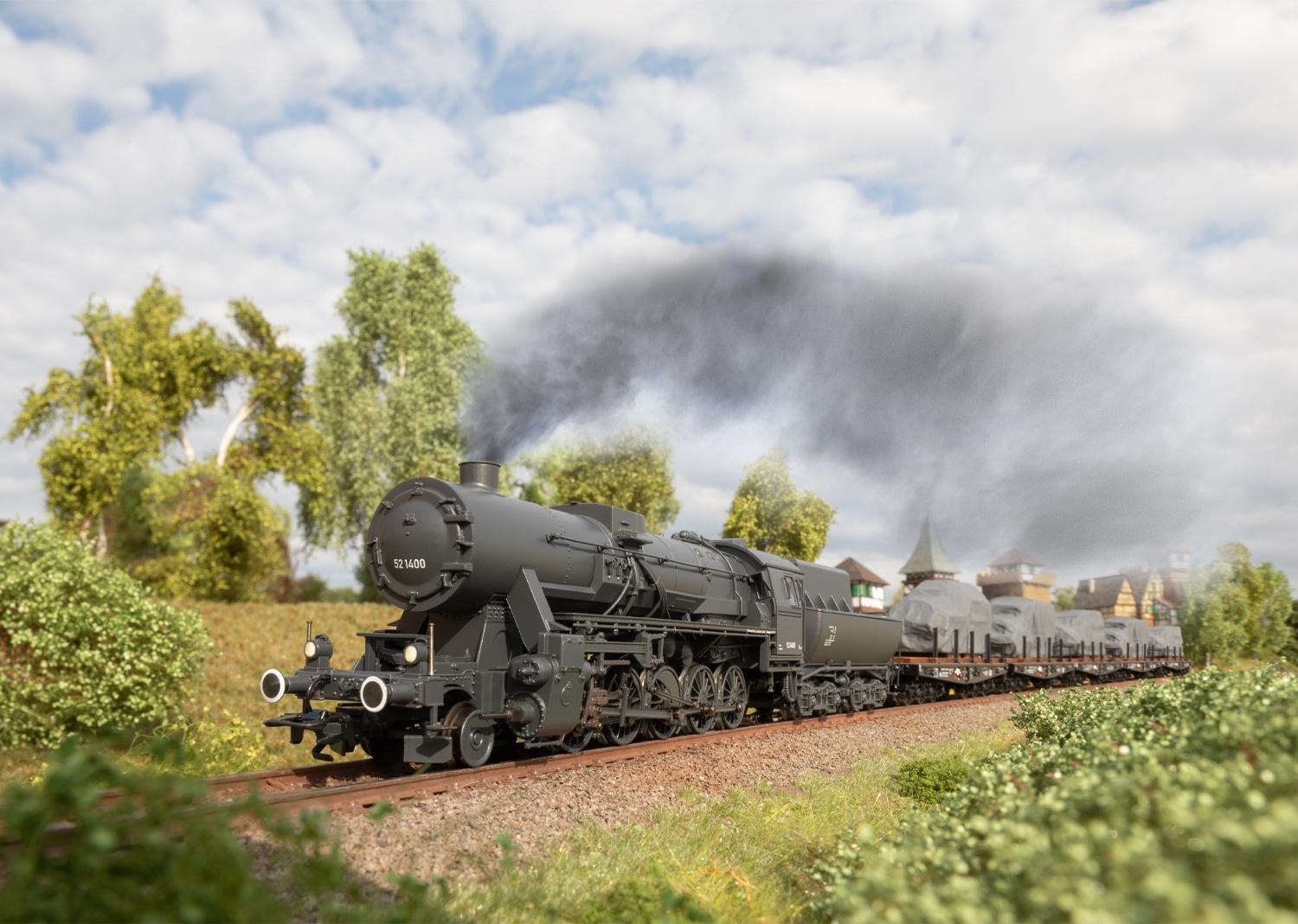Produktbild Märklin 39532 - H0 Dampflokomotive Baureihe 52 9 von 11